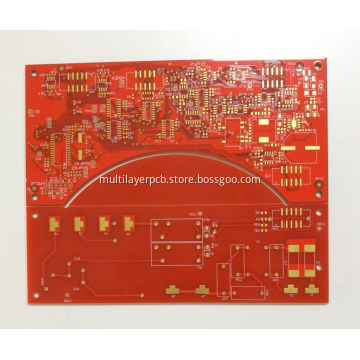 Red colour circuit board